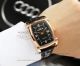 Perfect Replica Jaeger LeCoultre White Face Rose Gold Case Leather Strap 42mm Watch (2)_th.jpg